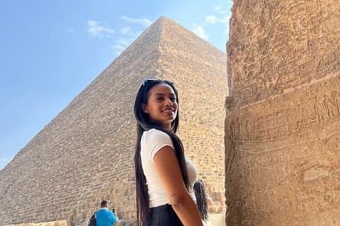 From Cairo: Pyramids, Sphinx, Camel ride, mumification temple