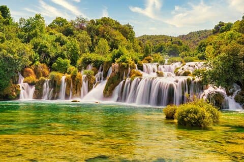 Halvdagstur til NP Krka fra Zadar