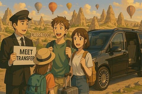 Cappadocia Airport Transfer Sikker og komfortabel møde transfer