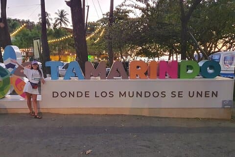 Visite de la plage de Guanacaste