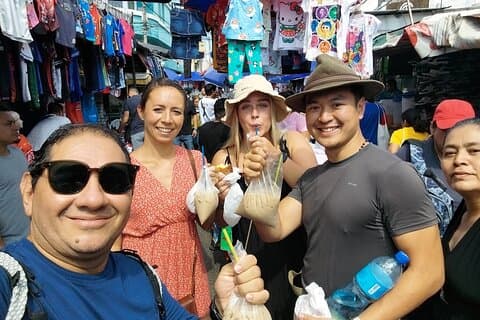 San Salvador Food Tour and Market Shopping