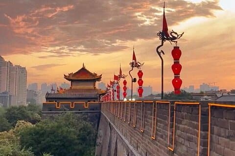 Xi'an Stadstour | Klokkentoren+stadsmuur
