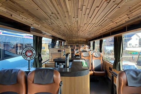 Tokio nach Ibaraki Tipsy Bar Bus Tagesausflug