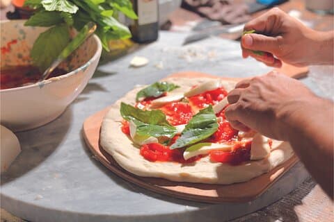 Pizza-Workshop in Bologna