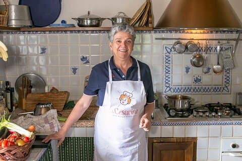 Classe de culinária tradicional na paisagem rural de Perugia