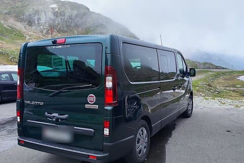 Transfer Zürich Flygplats till St. Moritz och närliggande byar (1–8 pers)