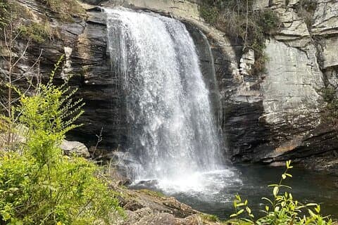 Blue Ridge Parkway und Wasserfall Wanderung von Asheville