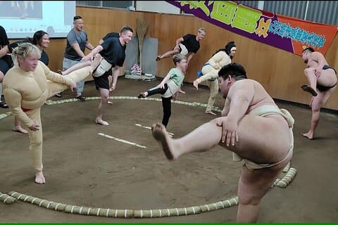 Experiência Sumo completa em Tóquio