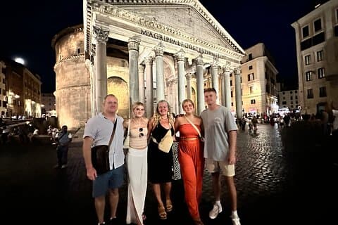 Rom bei Nacht: Spaziergang inkl. Piazza Navona, Pantheon, Trevi-Brunnen