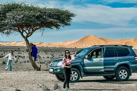 Excursions dans le désert de Merzouga en jeep