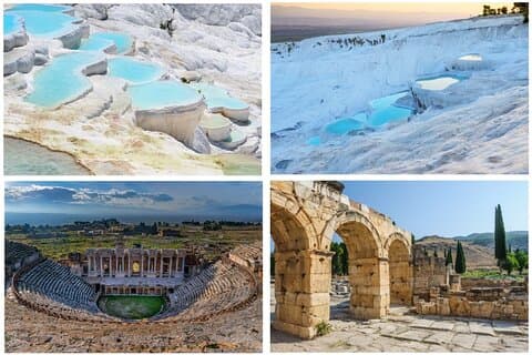 Excursión de un día a Pamukkale y Hierápolis desde Kusadasi o Esmirna