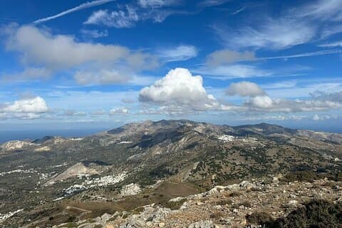 Naxos Hiking in Mount Zas