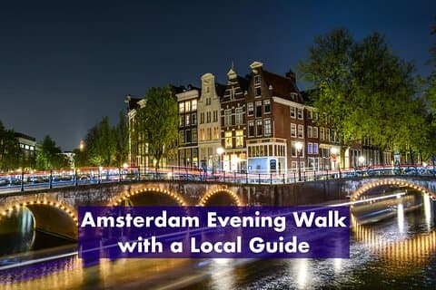 Amsterdam Evening Walk med en lokal guide
