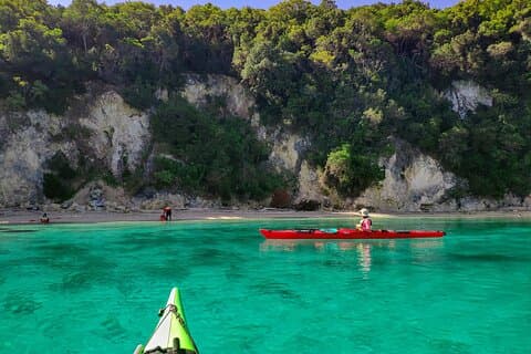Kayak de mer aux îlots Sivota et Blue Lagoon (Épire)