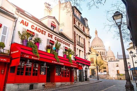 Montmartre Walking Tour En konstnär Utsikt över Paris