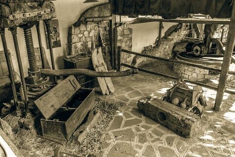 Traditional Olive Oil Making at Spiridi Olive Oil Farm - Crete