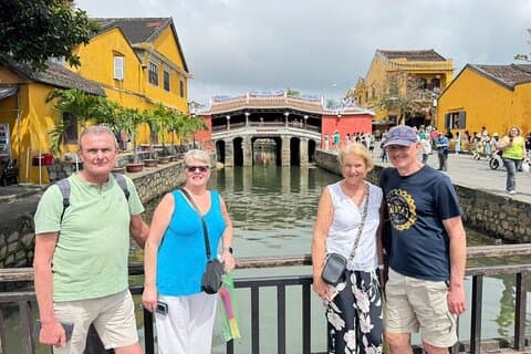 Tien Sa Port: Hoi An City & Marble Mountain -Lady Buddha Tour