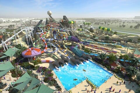 Yas Water World em Abu Dhabi