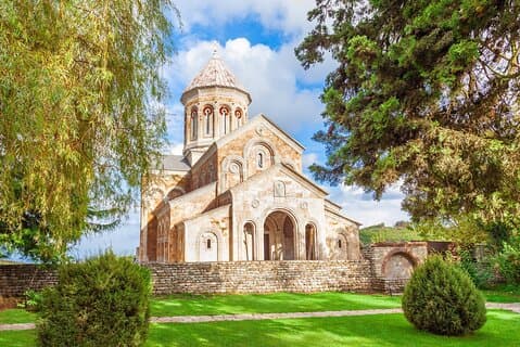 Kakheti wijntour Bodbe Sighnaghi en Telavi Experience