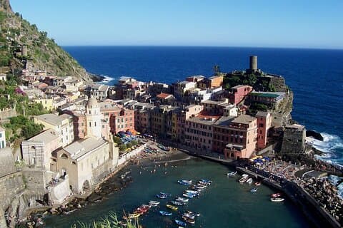 Citrontur i Vernazza med limoncino og vinsmagning