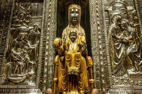Montserrat Tour med kugghjulståg, kloster och svart madonna