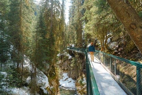 Da Banff/Canmore: Lake Louise & Johnston Canyon Avventura