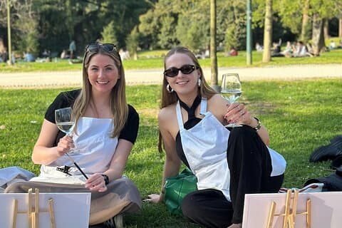 Paint 'n Sip Picknick im Parco Sempione
