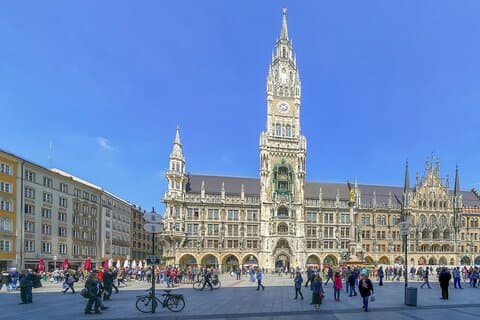 München självguidad ljudupplevelse