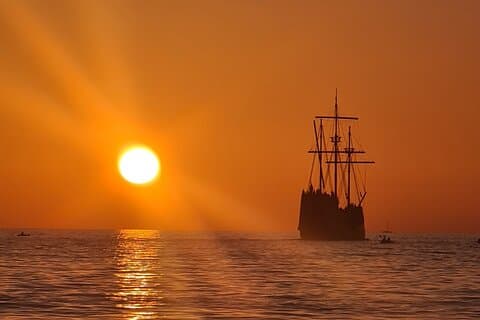 Cavtat Sunset Romantische Kreuzfahrt mit Getränken & kalter Platte
