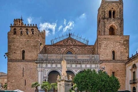 Excursion d'une demi-journée à Monreale Montepellegrino et Mondello