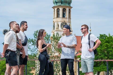 EINE PRAG TOUR : Die Burgseite mit tschechischem Essen & Bier