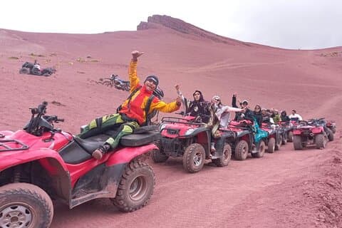 ATV's Rainbow Mountain and Red Valley Tour from Cusco