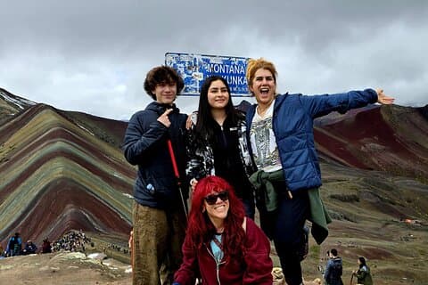 Rainbow Mountain en Red Valley verkennen