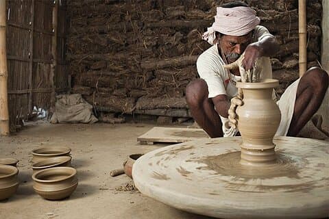 Dhaka Aardewerk Brass Art en Lokale Lunch