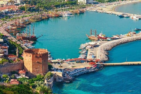 Billeder af Alanya City Tour: Campingpladser i nærheden af Kleopatra Beach & Sunset Views