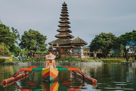Balis magische Natur : Pura Ulun, Leke Leke, Jatiluwih, Uralter Baum