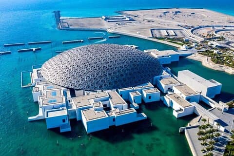 Billet til Louvre Abu Dhabi Museum