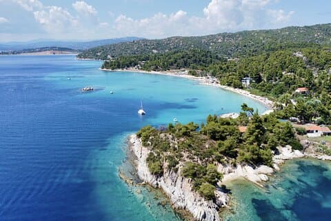 Halkidiki Volledige dag strandtour met zonsondergangervaring