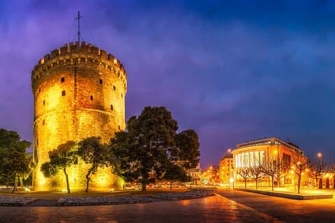 Privé Thessaloniki bij nacht ervaring