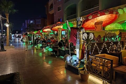 Visite de la ville de Hurghada et shopping