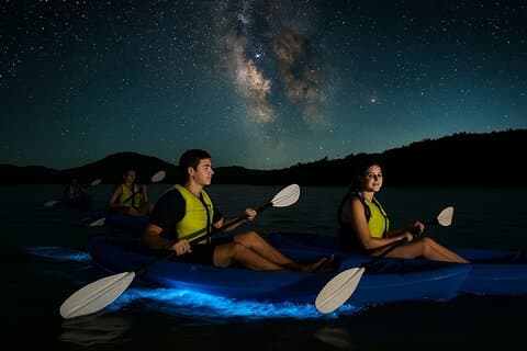 Unforgettable One Day Bioluminescent Kayak Adventure in Vieques