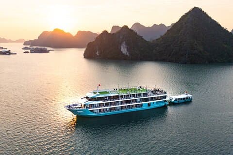 Crucero de lujo de 2 días y 1 noche en Halong y Lan Ha Bay