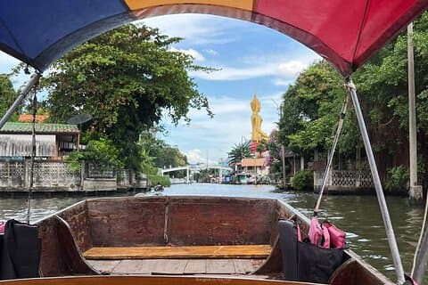 Tilpassbar privat Bangkok Canal Cruise til Big Buddha & Market