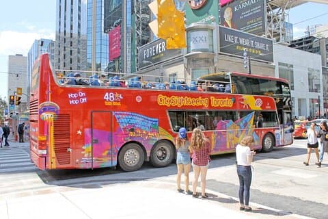 Excursion à arrêts multiples en bus à Toronto
