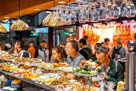 Barcelona Tapas Tour med en lokal foodie: Personligt & privat