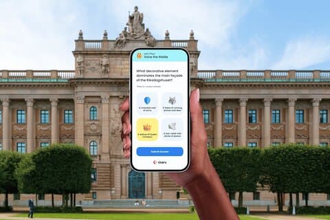 Interactieve stadstour door Stockholm