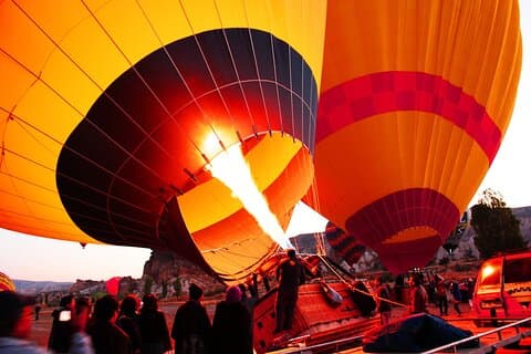 Cappadocia varmluftsballongtur med transfer