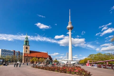 Berlin TV Tower Fernsehturm Tour com bilhetes Skip the Line