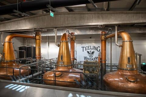 Dublin Teeling Whiskey Distillery guidet tur og smaksprøve 1 time