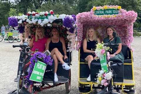 Central Park Private Pedicab Guided Tours